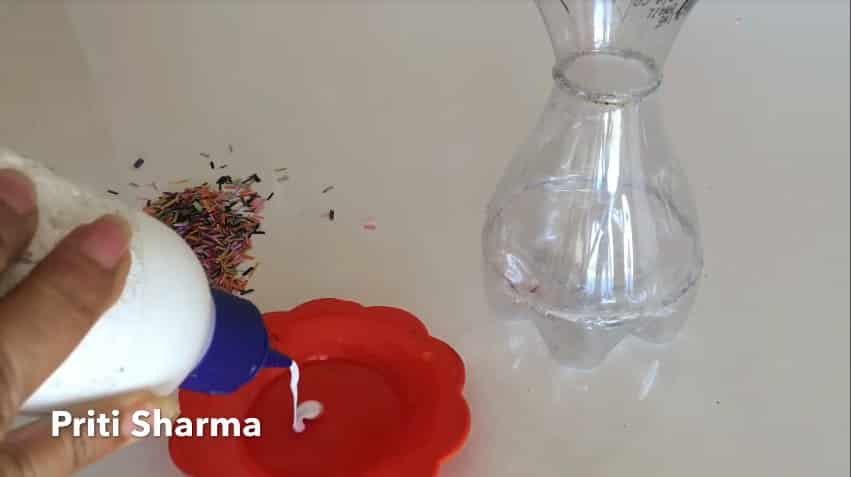 plastic bottle flower vase 8