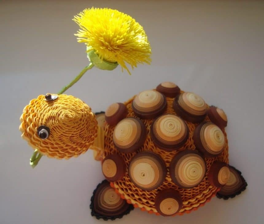 Quilling Turtle 14