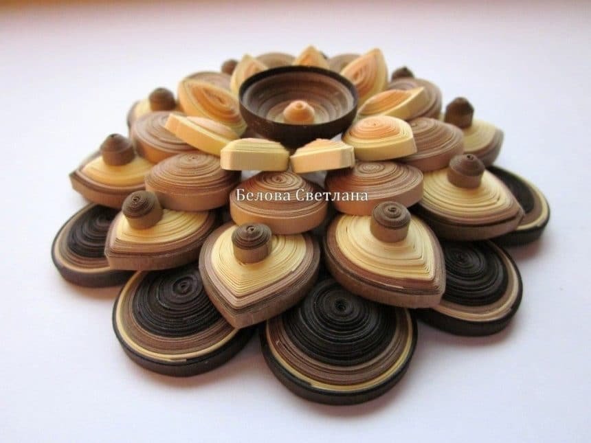 quilling flower 12