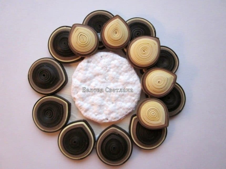 quilling flower 8