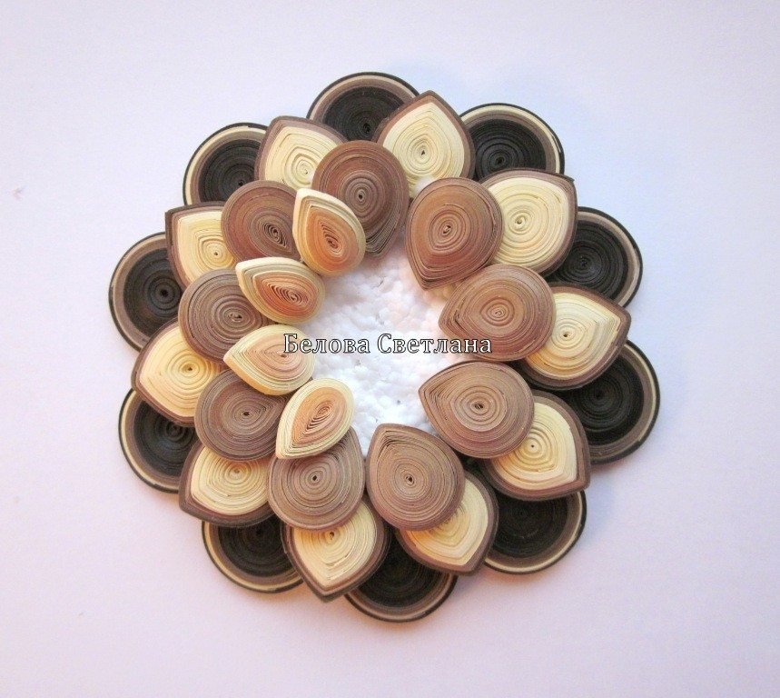 quilling flower 9