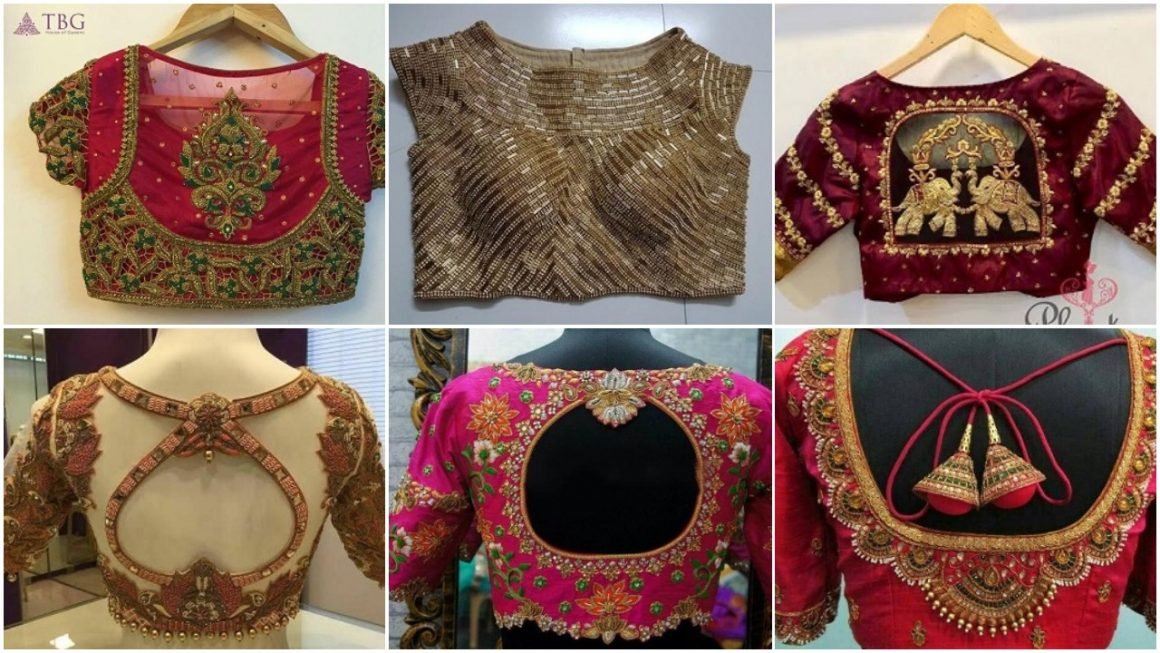 Silk Saree Blouse Designs 2022 Latest Images/Silk Blouse Designs Back Side/Blouse  Back Design/Blauj - YouTube