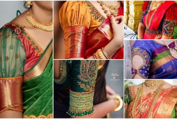 saree blouse sleeve designs a1 1