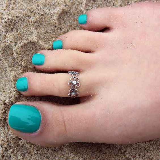 silver toe ring 9 1