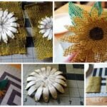 Burlap Sunflower