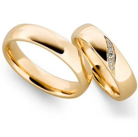 Wedding Couple Ring Design 14