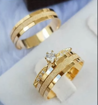 Wedding Couple Ring Design 15