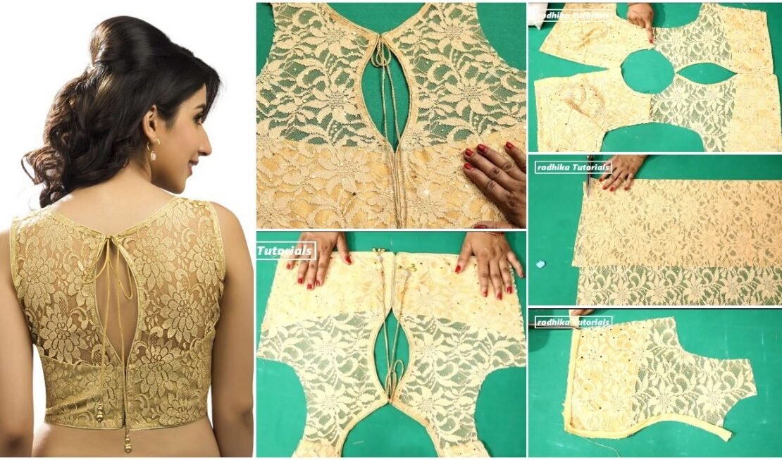 Blouse back neck design a1 1