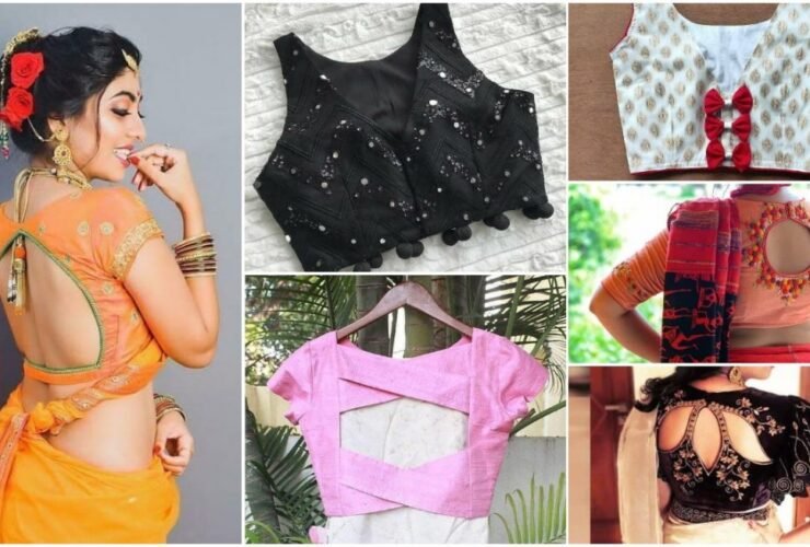 Designer blouse back neck designs a1