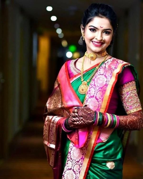 Marathi bridal look 1