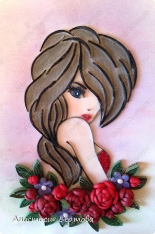 Quilling girl 10