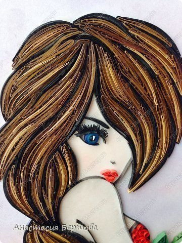 Quilling girl 14