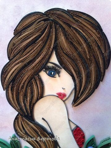 Quilling girl 2