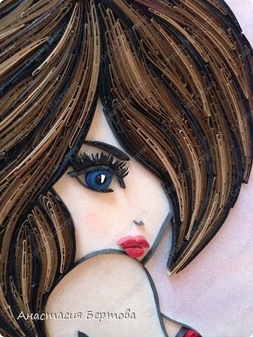 Quilling girl 3