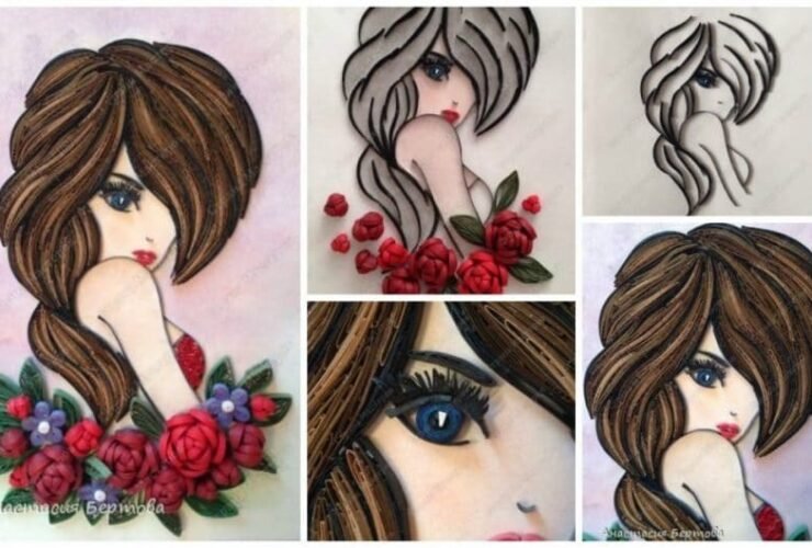 Quilling girl a1
