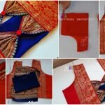 Silk blouse gala design a1