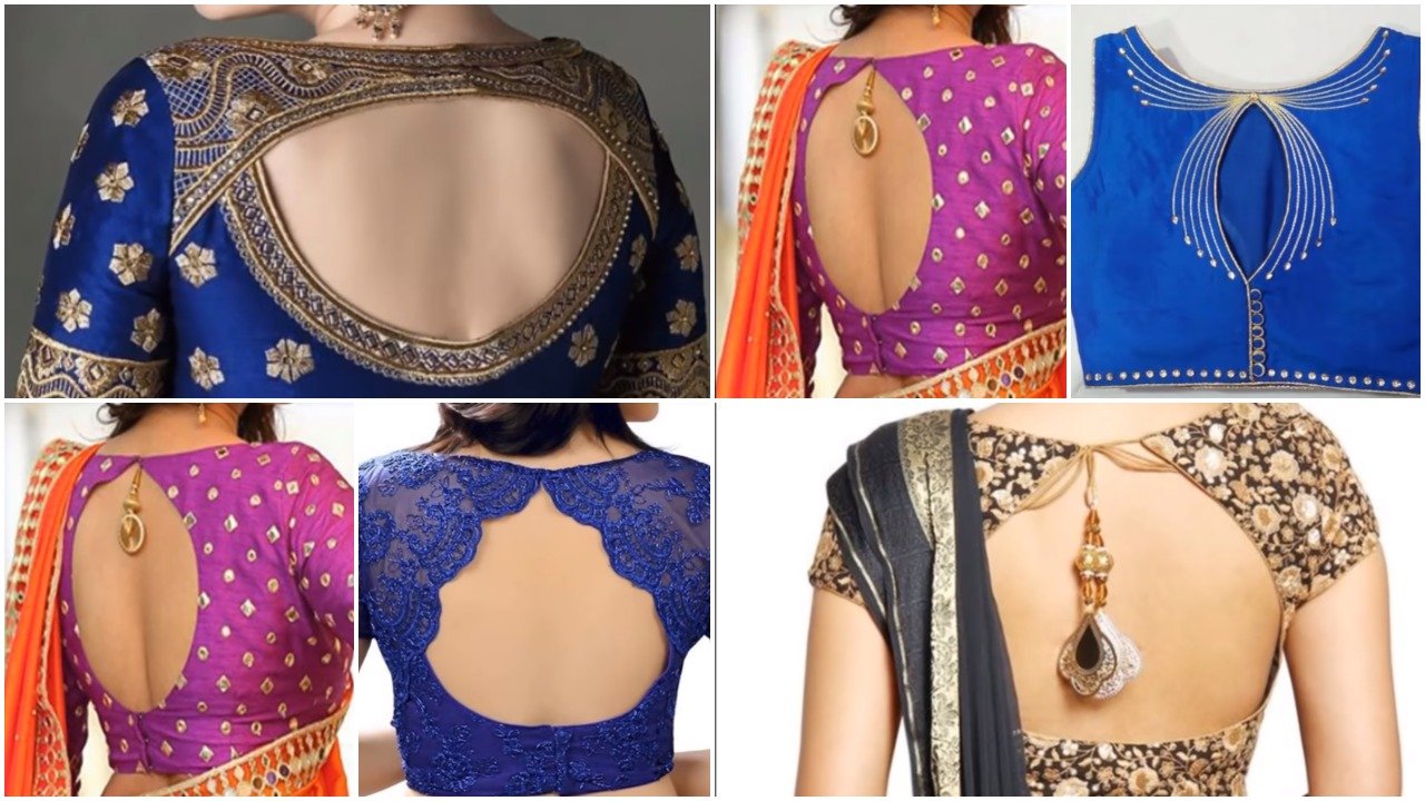 back neck blouse designs a1 1