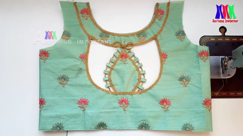 blouse back neck designs 1