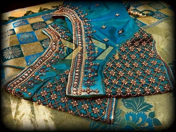 blouse designs for silk sarees 2