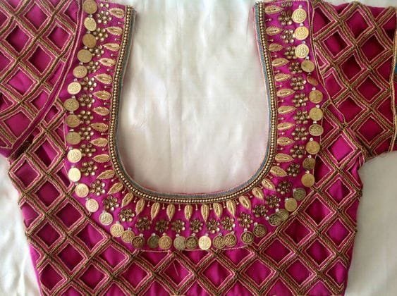 blouse designs for silk sarees 3