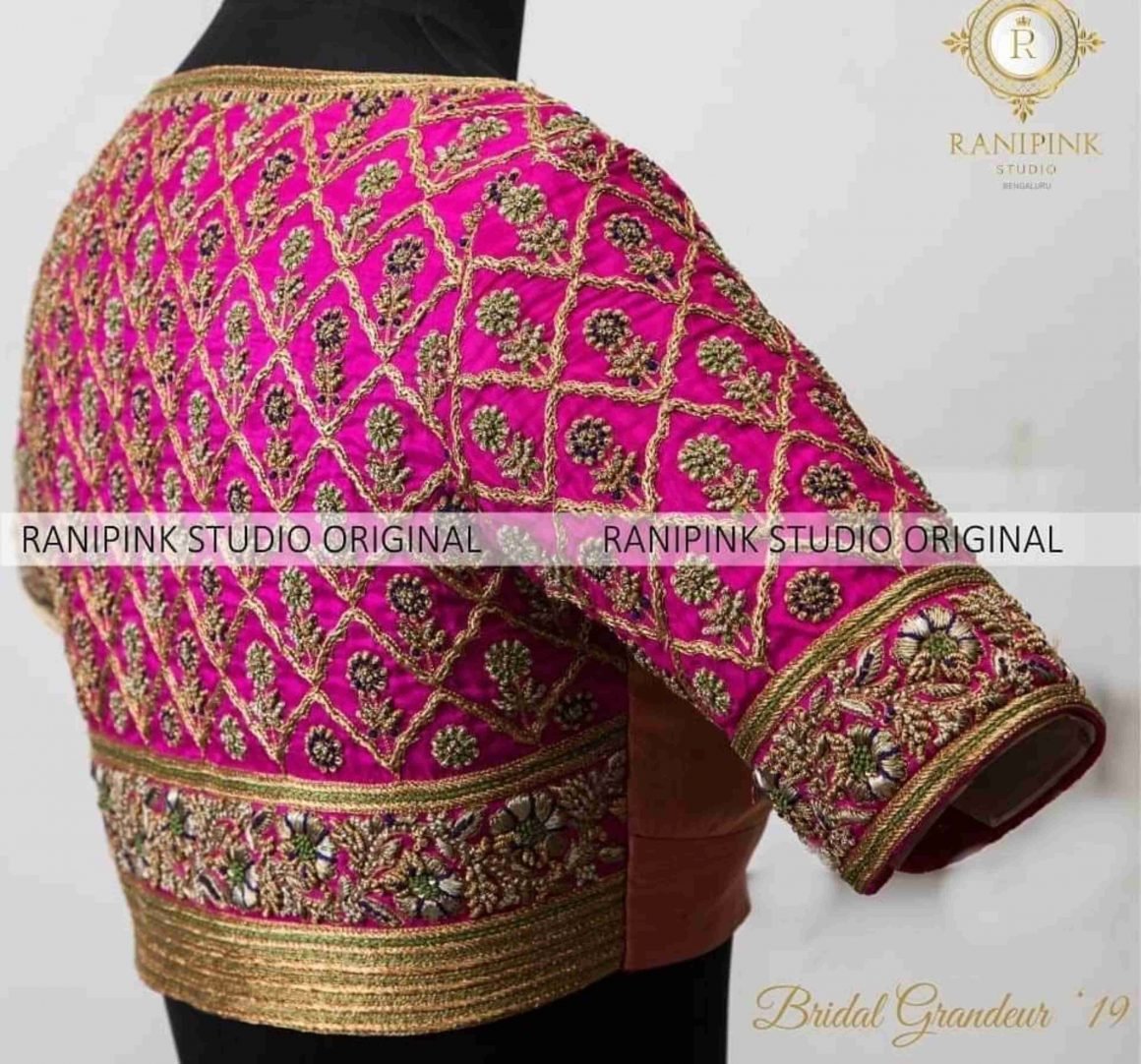 blouse designs for wedding 17