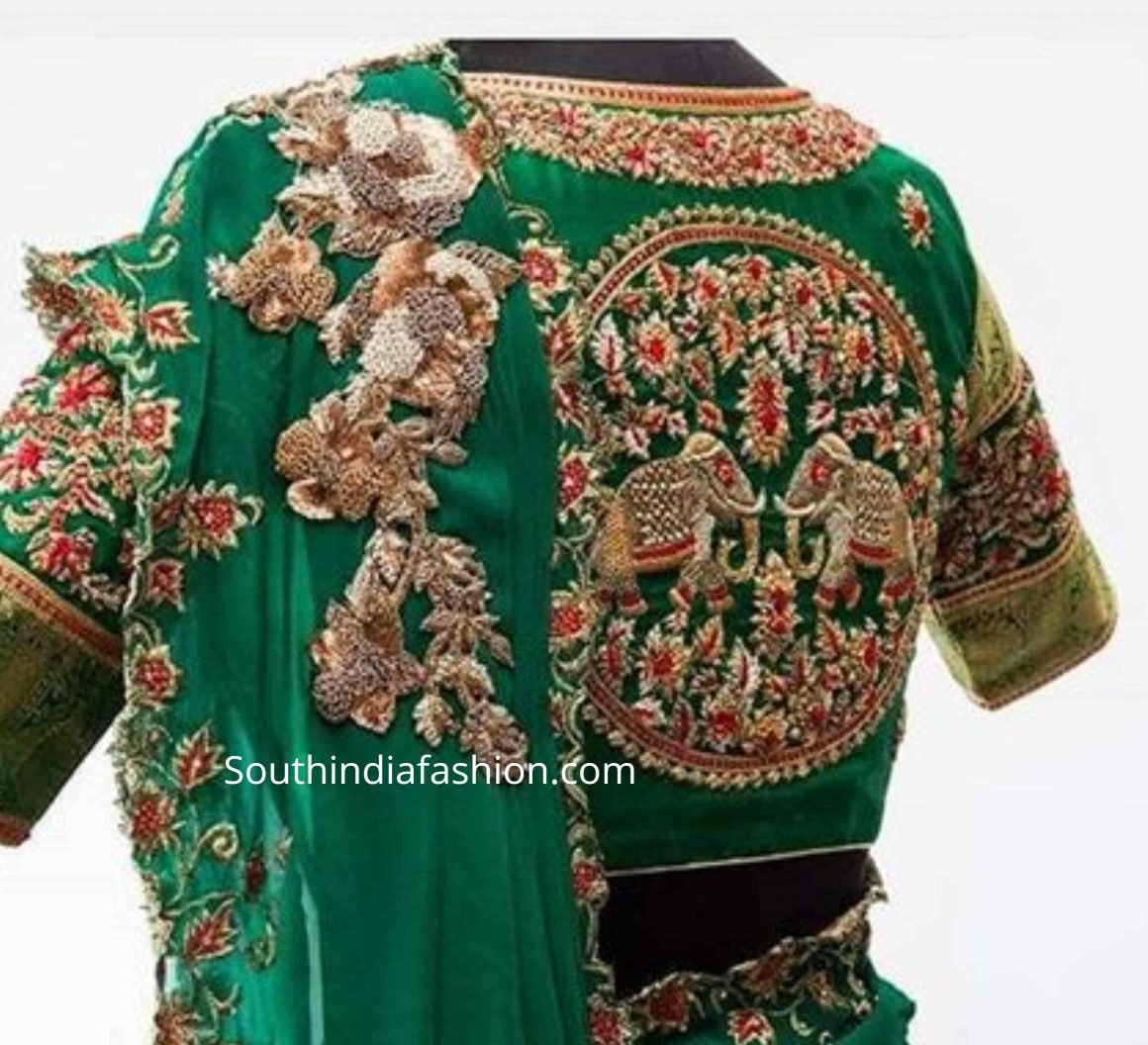 blouse designs for wedding 21