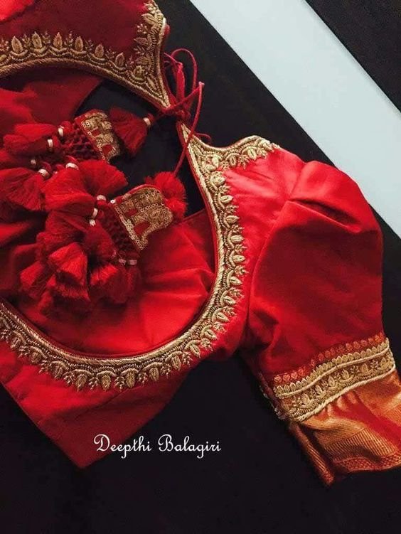 blouse designs for wedding 26