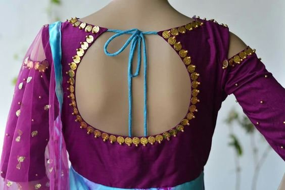 blouse neck designs 13