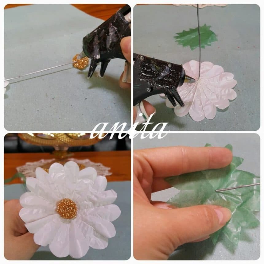 daisy flower making 8