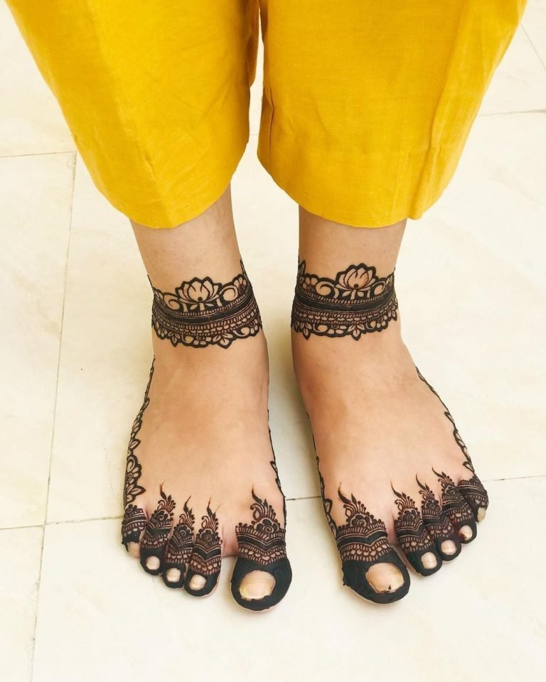 feet mehndi designs 2