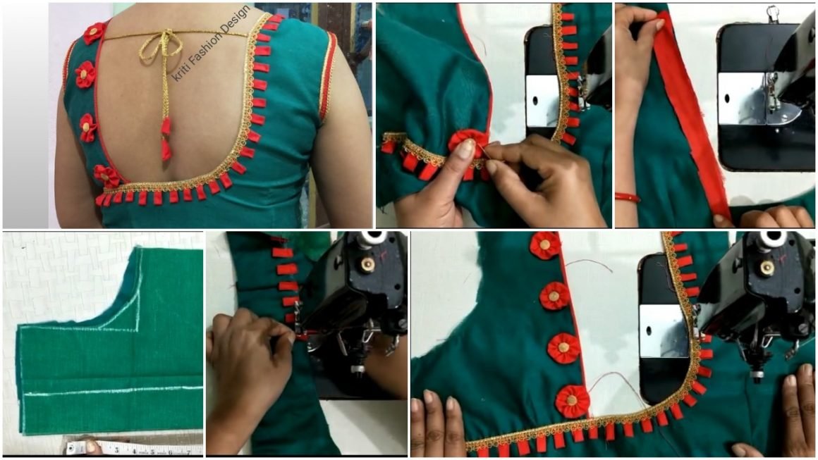 latest saree blouse designs a1