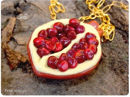 pomegranate pendant 12