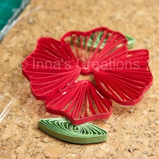 quilled poppies 21