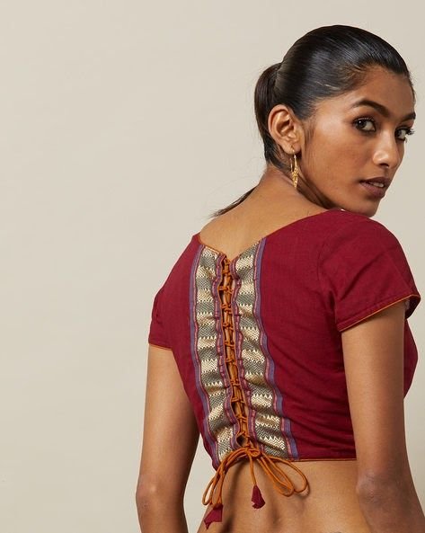 saree blouse neck design 3 1