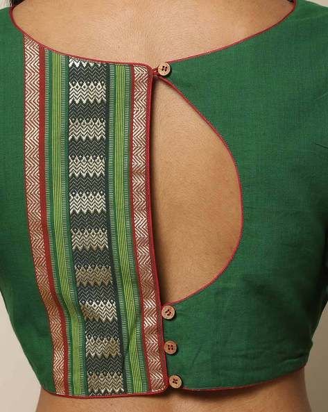 saree blouse neck design 30