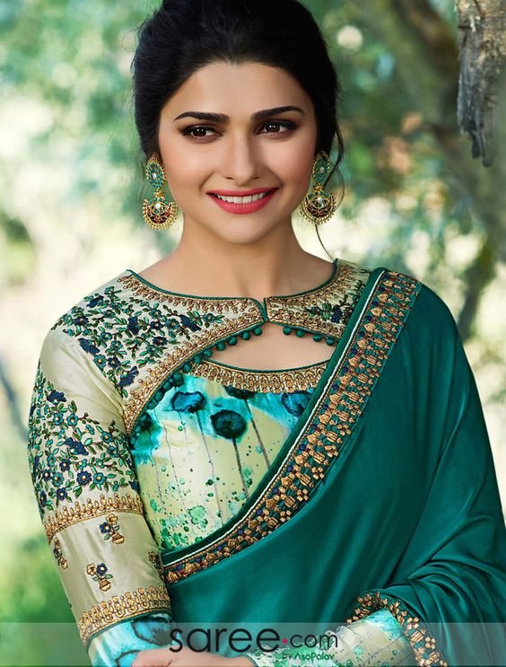 saree blouse neck designs 10