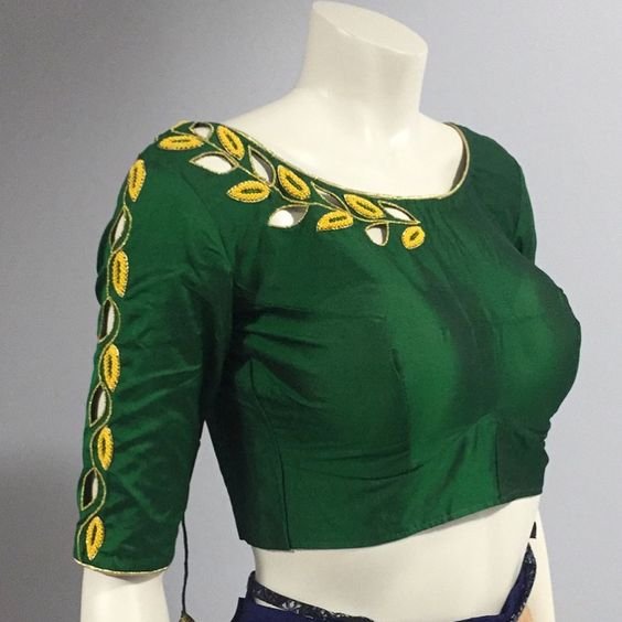 saree blouse sleeve designs 10