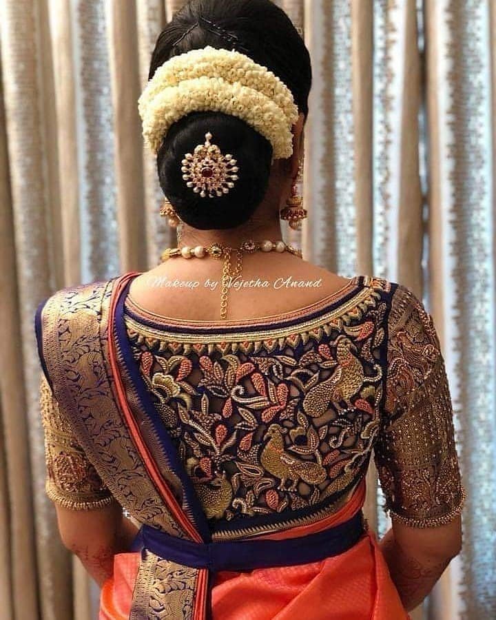 silk saree blouse 2