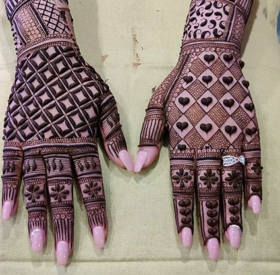 simple mehndi designs 14