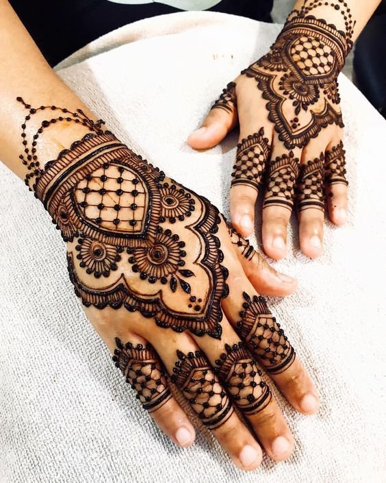 simple mehndi designs 2