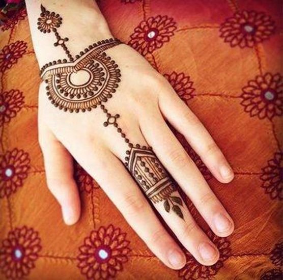 simple mehndi designs 5