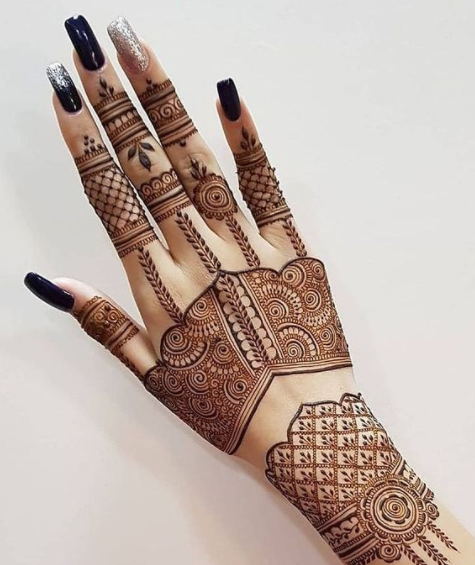 simple mehndi designs 7