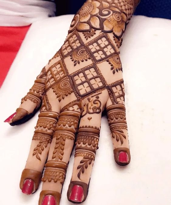 simple mehndi designs 8