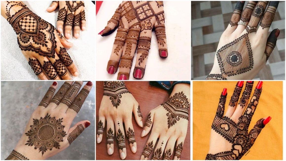 simple mehndi designs a1