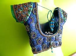 blouse tassels designs 41
