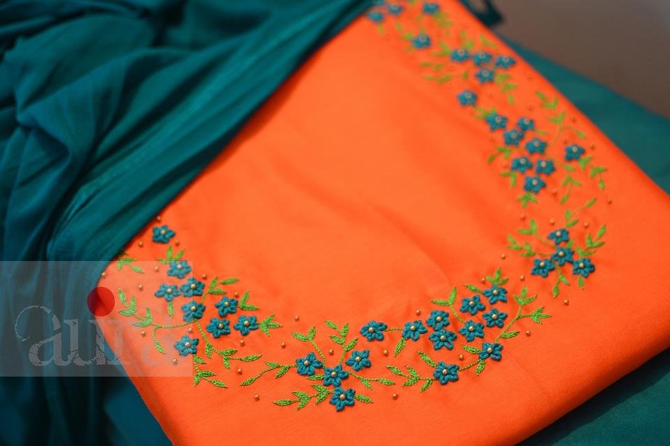 embroidery for kurti 10