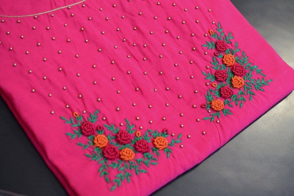 embroidery for kurti 2