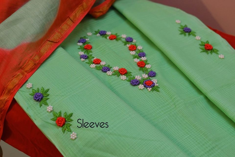 embroidery for kurti 23