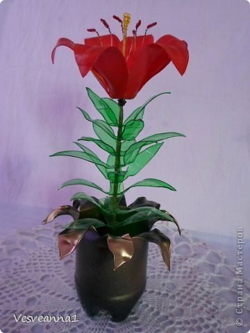 lily flower making 1