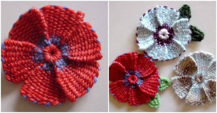 loom flower 6